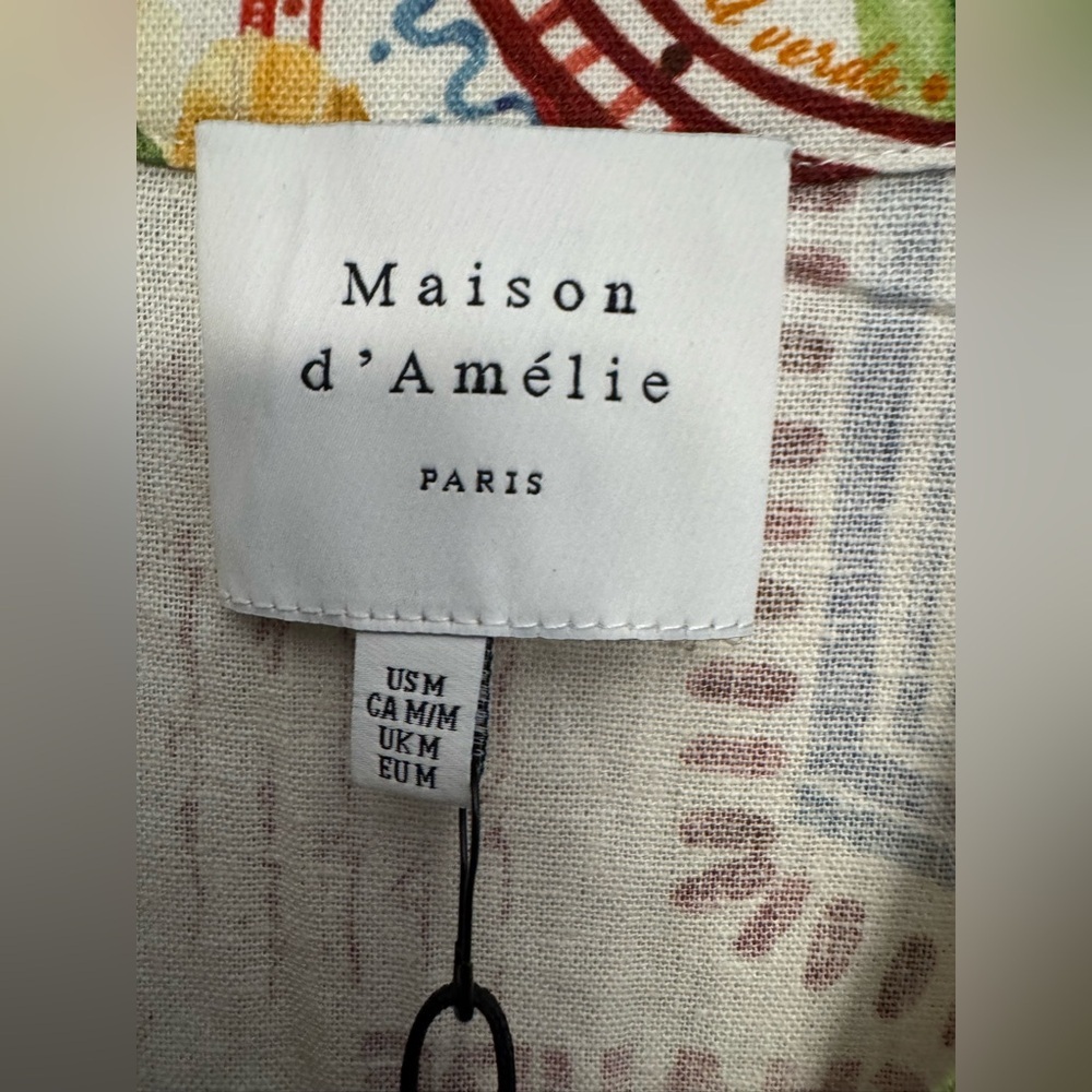 Maison d'Amélie Paris themed 3/4 sleeve dress - Picture 6 of 7